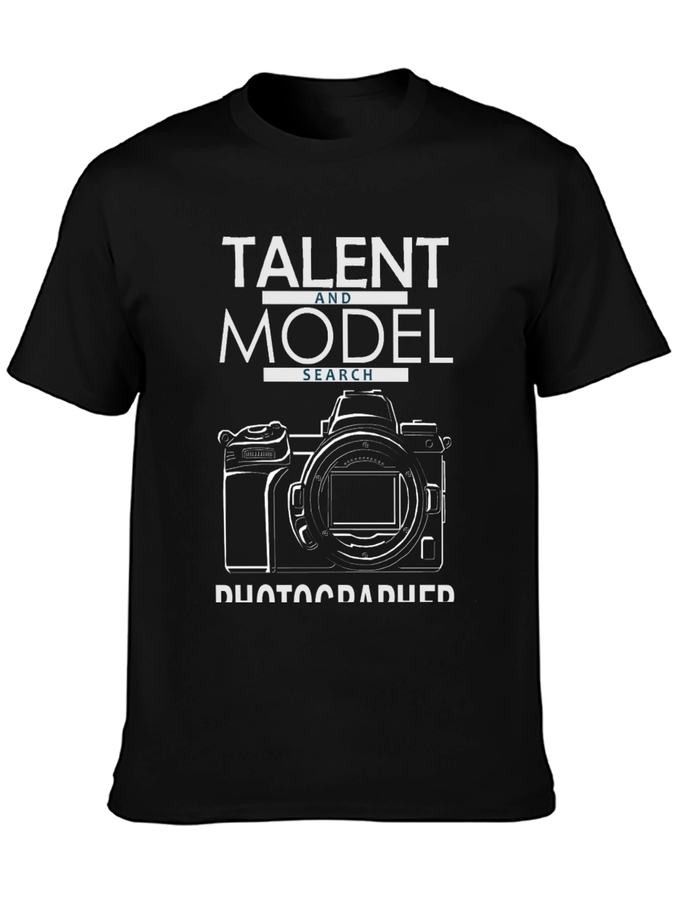 Talent & Model Search Photographer T-Shirt