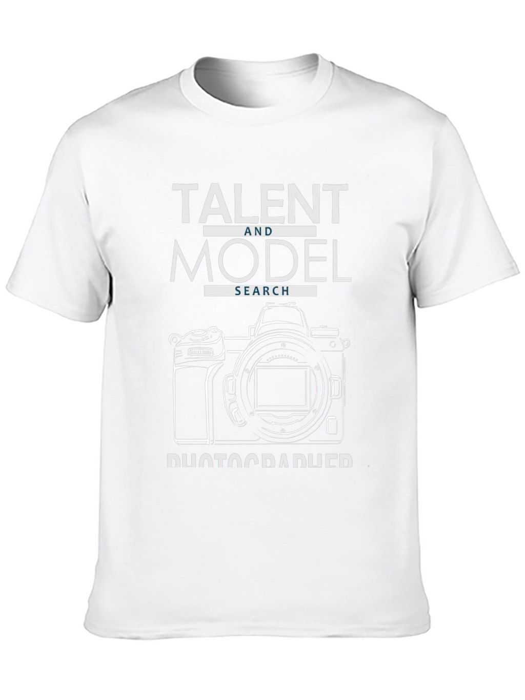 Talent & Model Search Photographer T-Shirt