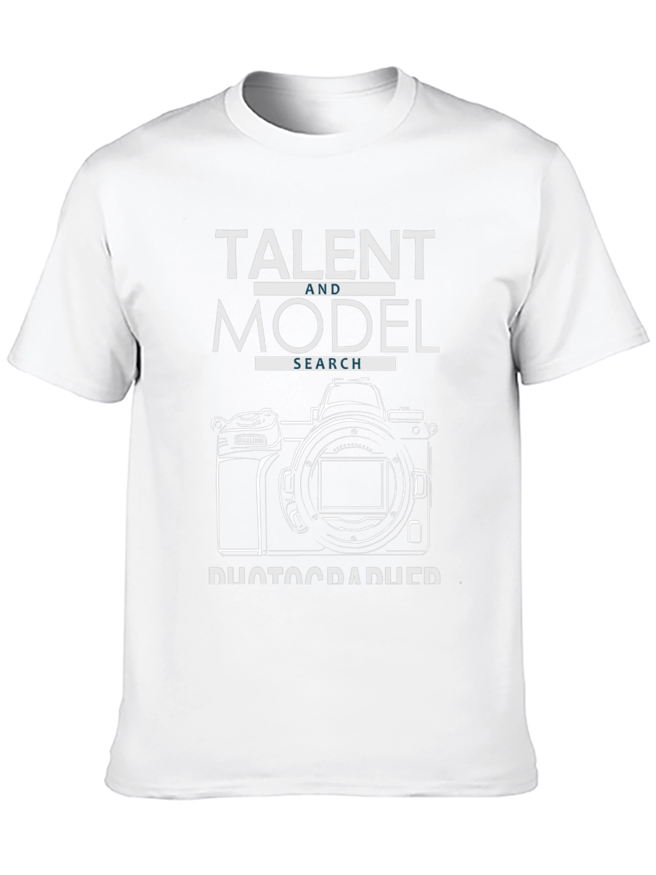 Talent & Model Search Photographer T-Shirt