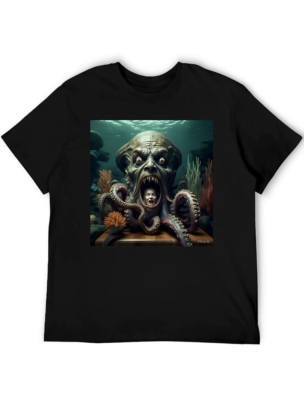 Octopus Face T-Shirt