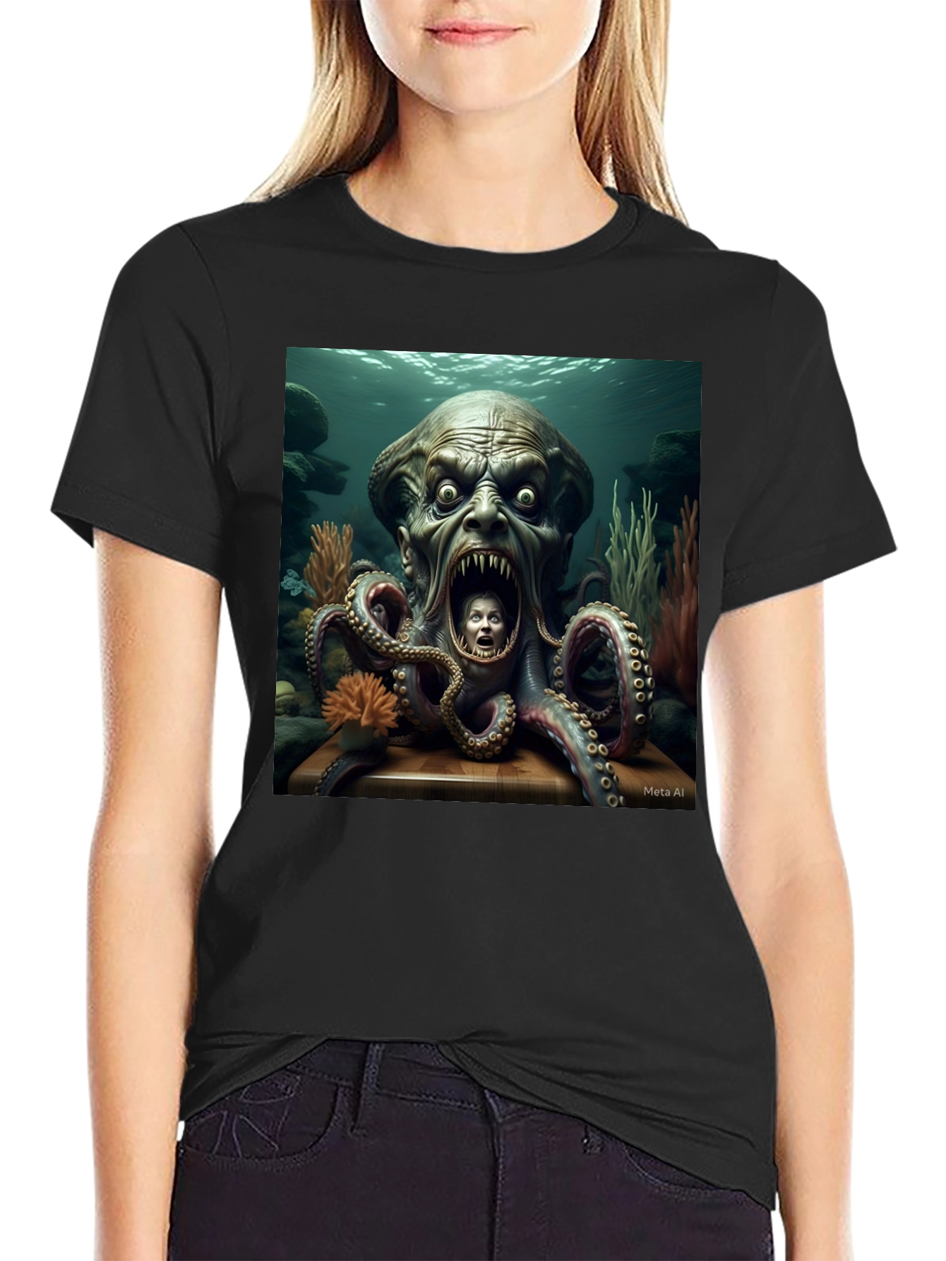 Octopus Face T-Shirt