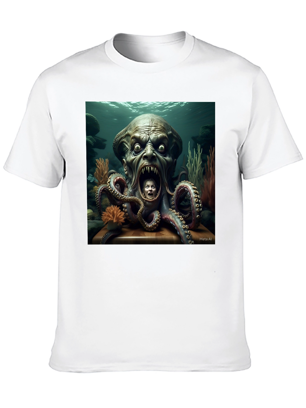 Octopus Face T-Shirt