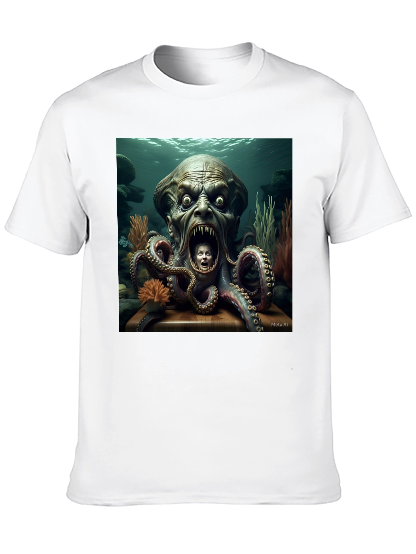 Octopus Face T-Shirt