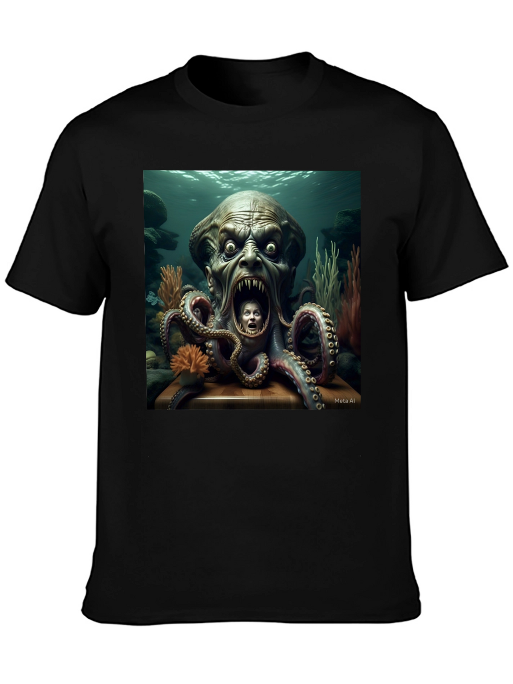 Octopus Face T-Shirt