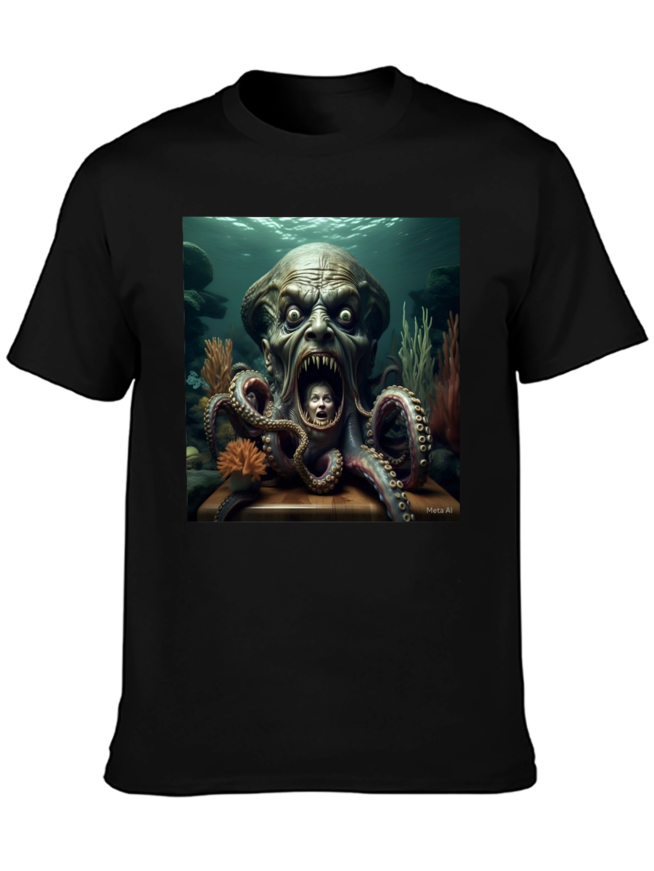 Octopus Face T-Shirt