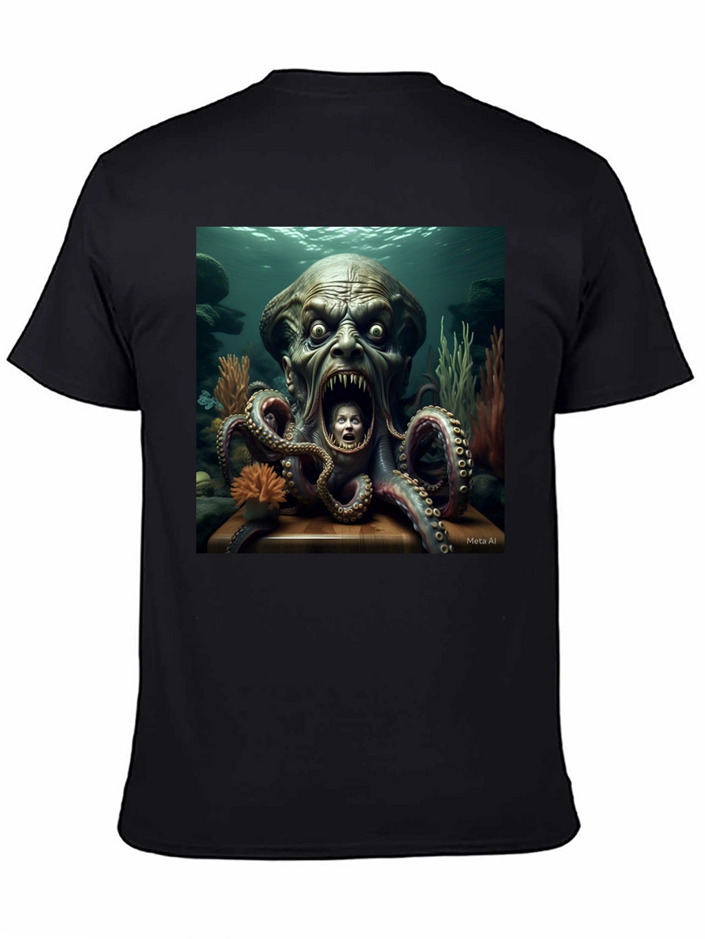 Octopus Face T-Shirt