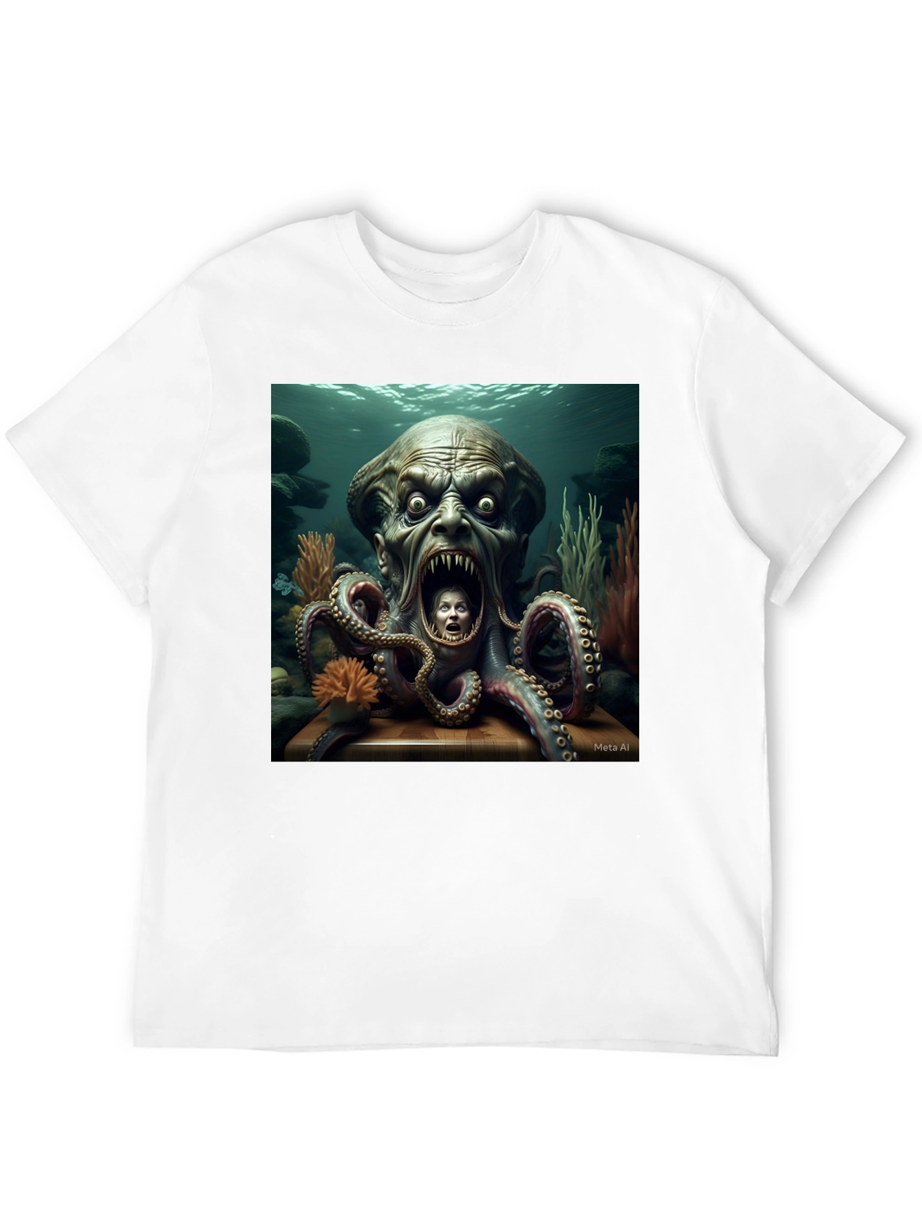 Octopus Face T-Shirt