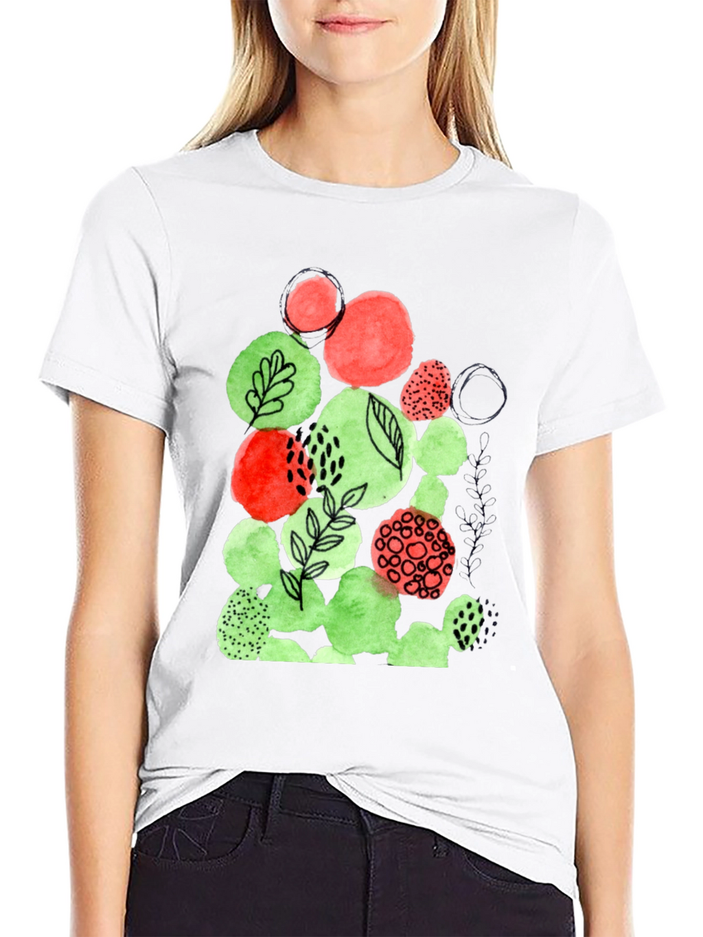 Abstract Art Graphic Tee - Modern Comfort