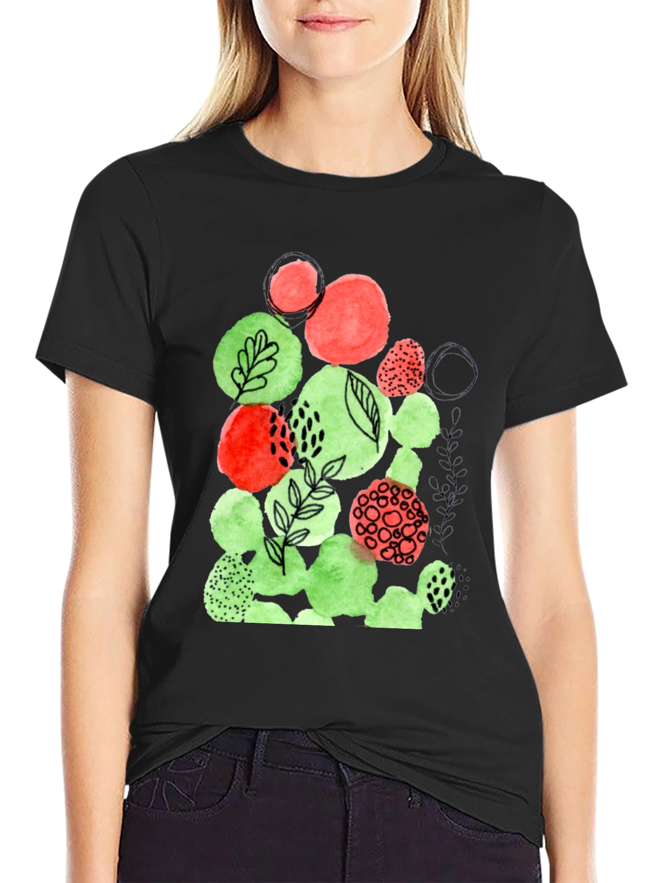 Abstract Art Graphic Tee - Modern Comfort