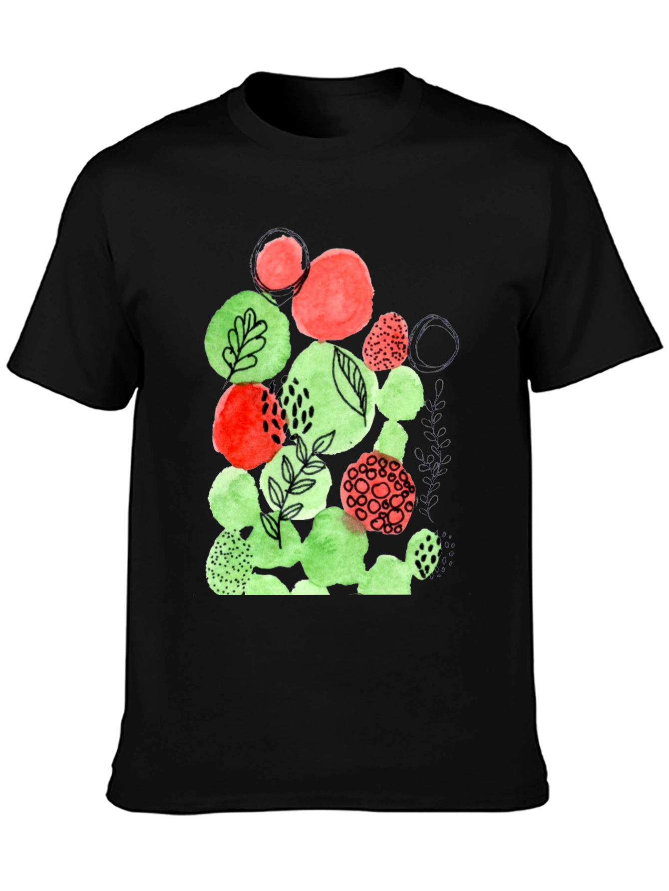 Abstract Art Graphic Tee - Modern Comfort