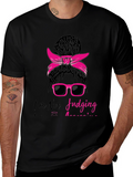 Messy Bun T-Shirt - Im Not Judging
