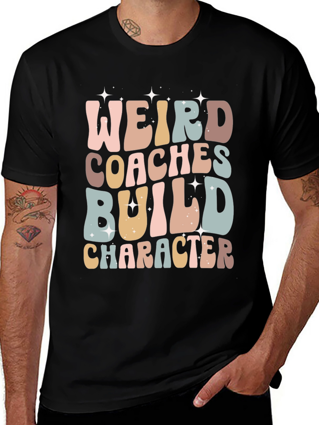 Weird Coaches Build Character T-Shirt
