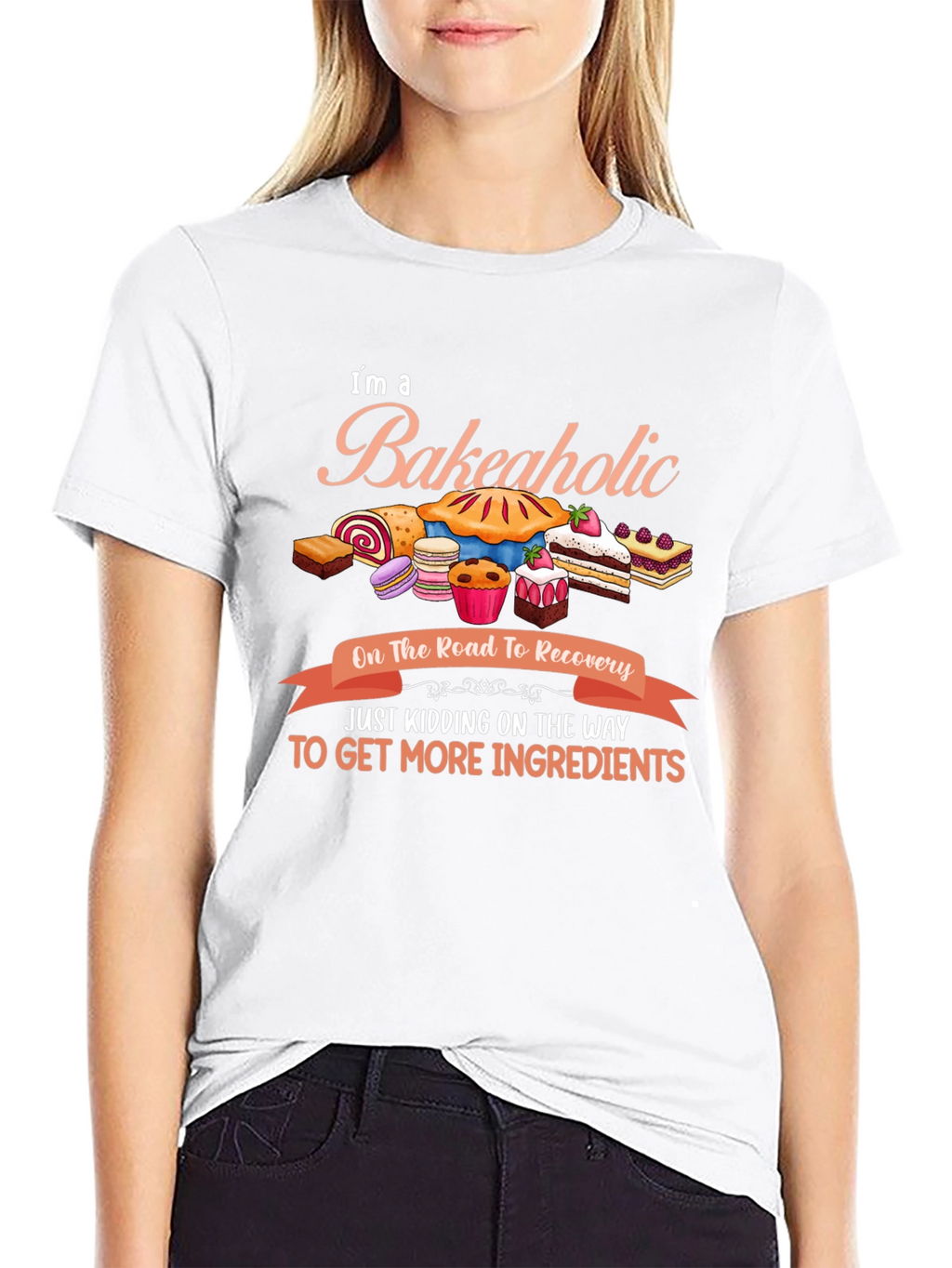 Bakeaholic T-Shirt: Baking Lover Gift