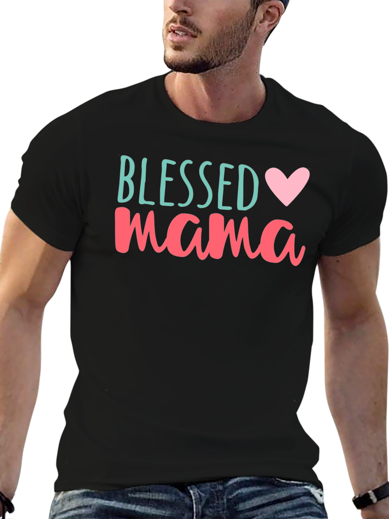 Blessed Mama T-Shirt - Cute Mothers Day Gift