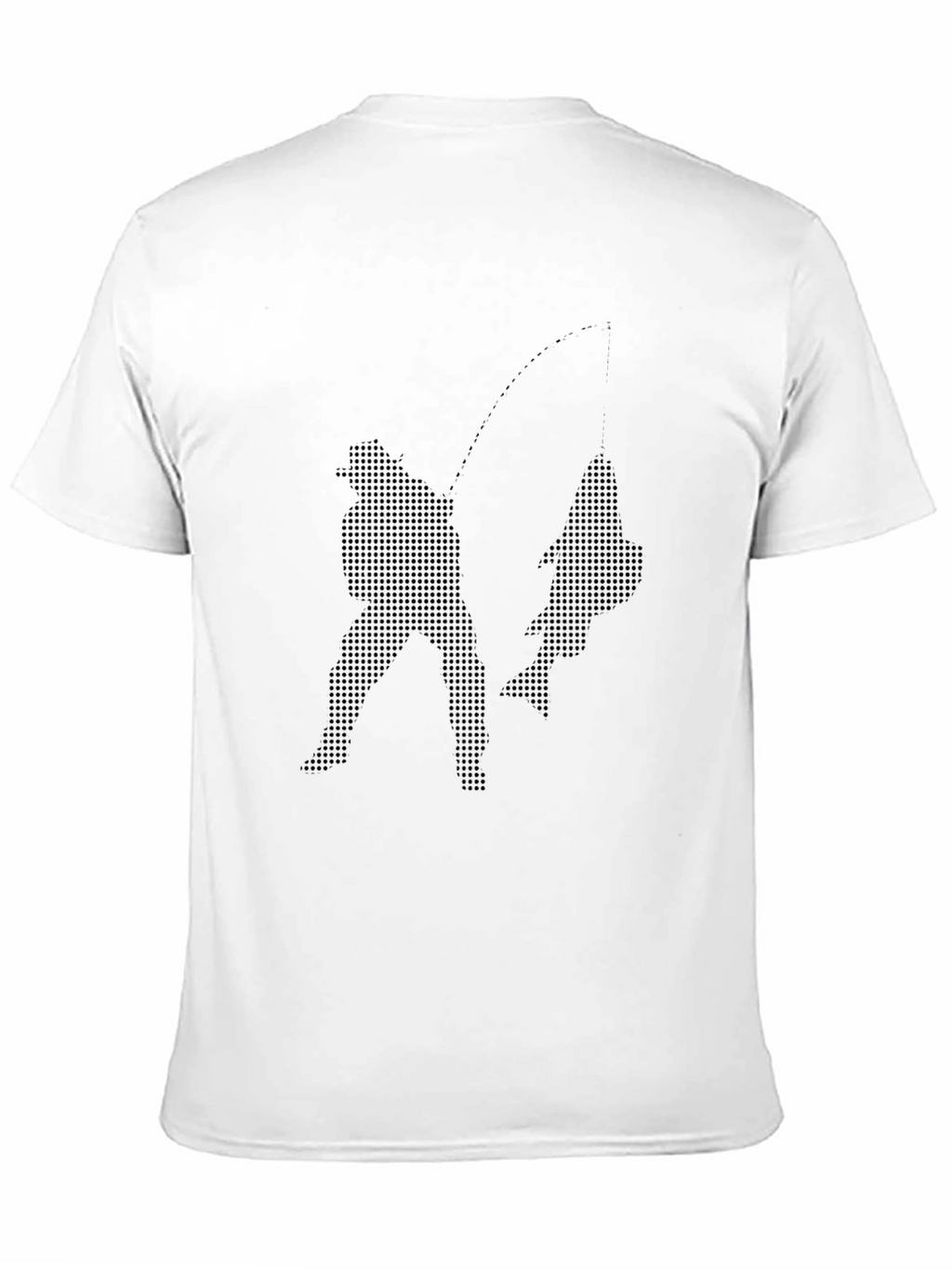 Fishing Graphic Tee - Anglers Catch Black T-Shirt