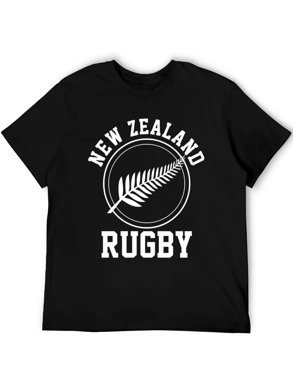 New Zealand Rugby T-Shirt - Fern Design