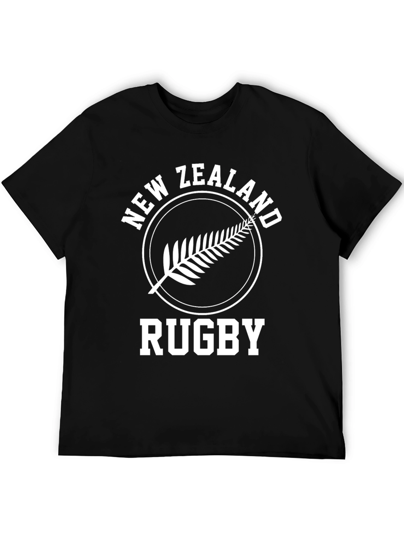 New Zealand Rugby T-Shirt - Fern Design