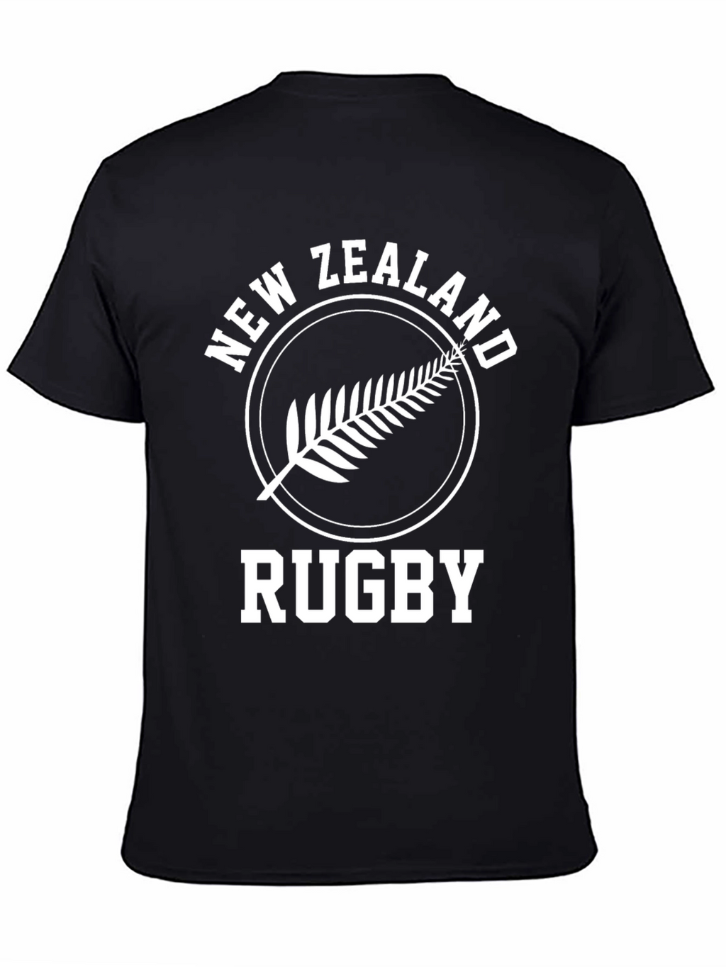 New Zealand Rugby T-Shirt - Fern Design