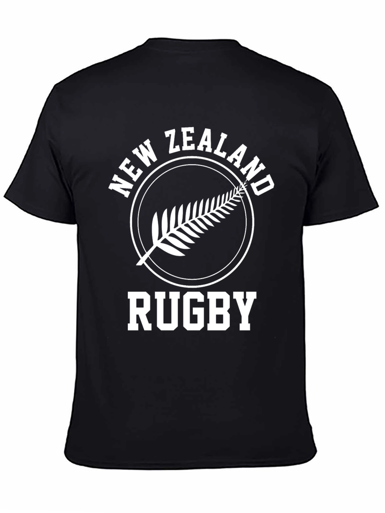 New Zealand Rugby T-Shirt - Fern Design