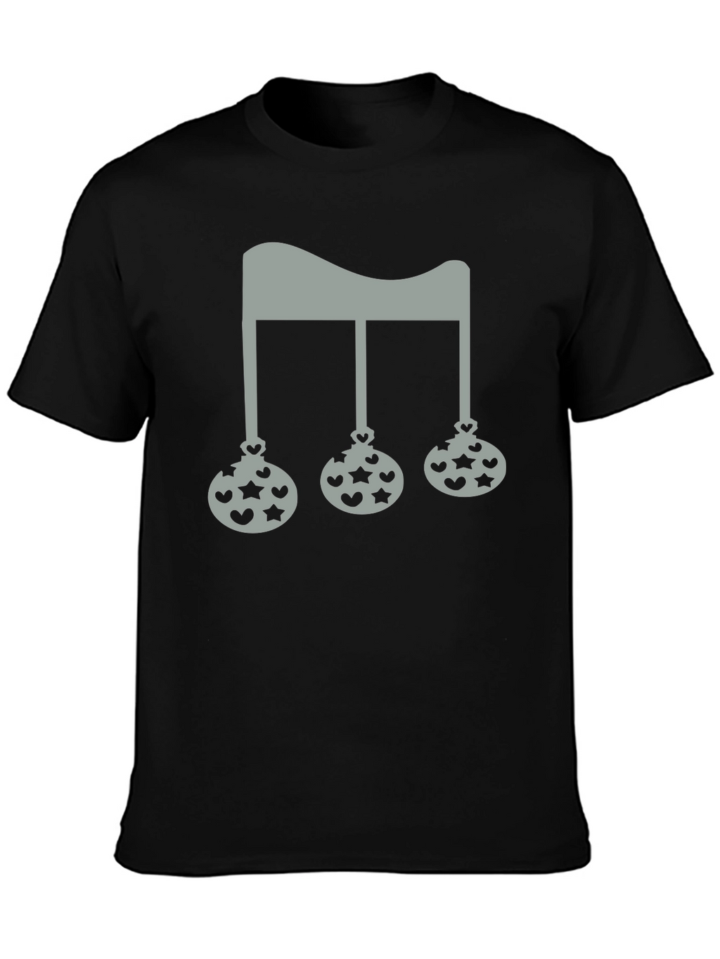 Holiday Ornament Graphic Tee - Fun Christmas T-Shirt