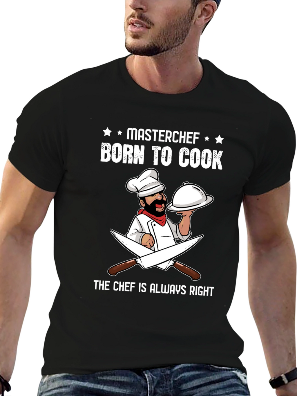 Masterchef Born To Cook Graphic T-Shirt