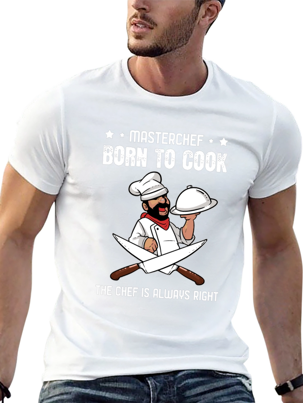 Masterchef Born To Cook Graphic T-Shirt