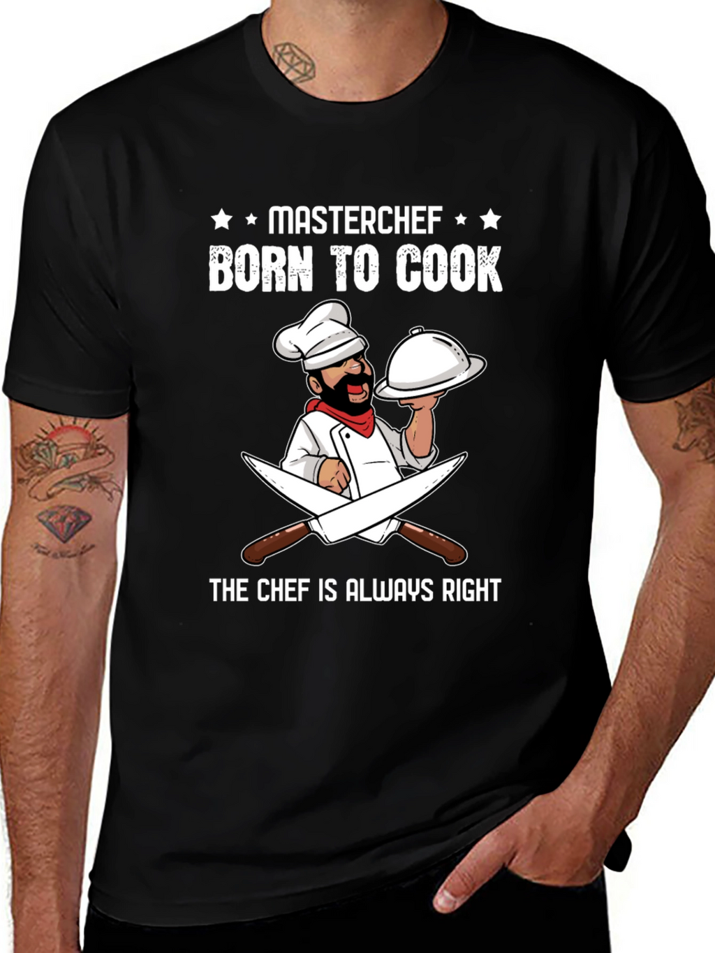 Masterchef Born To Cook Graphic T-Shirt