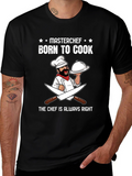 Masterchef Born To Cook Graphic T-Shirt