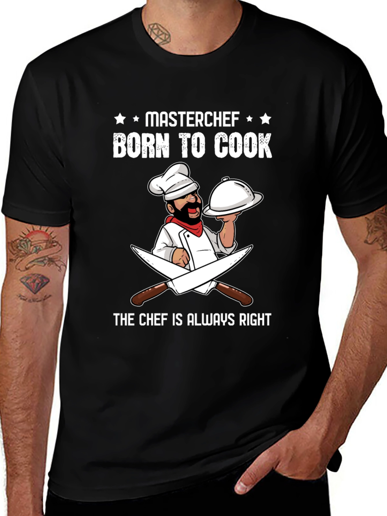 Masterchef Born To Cook Graphic T-Shirt