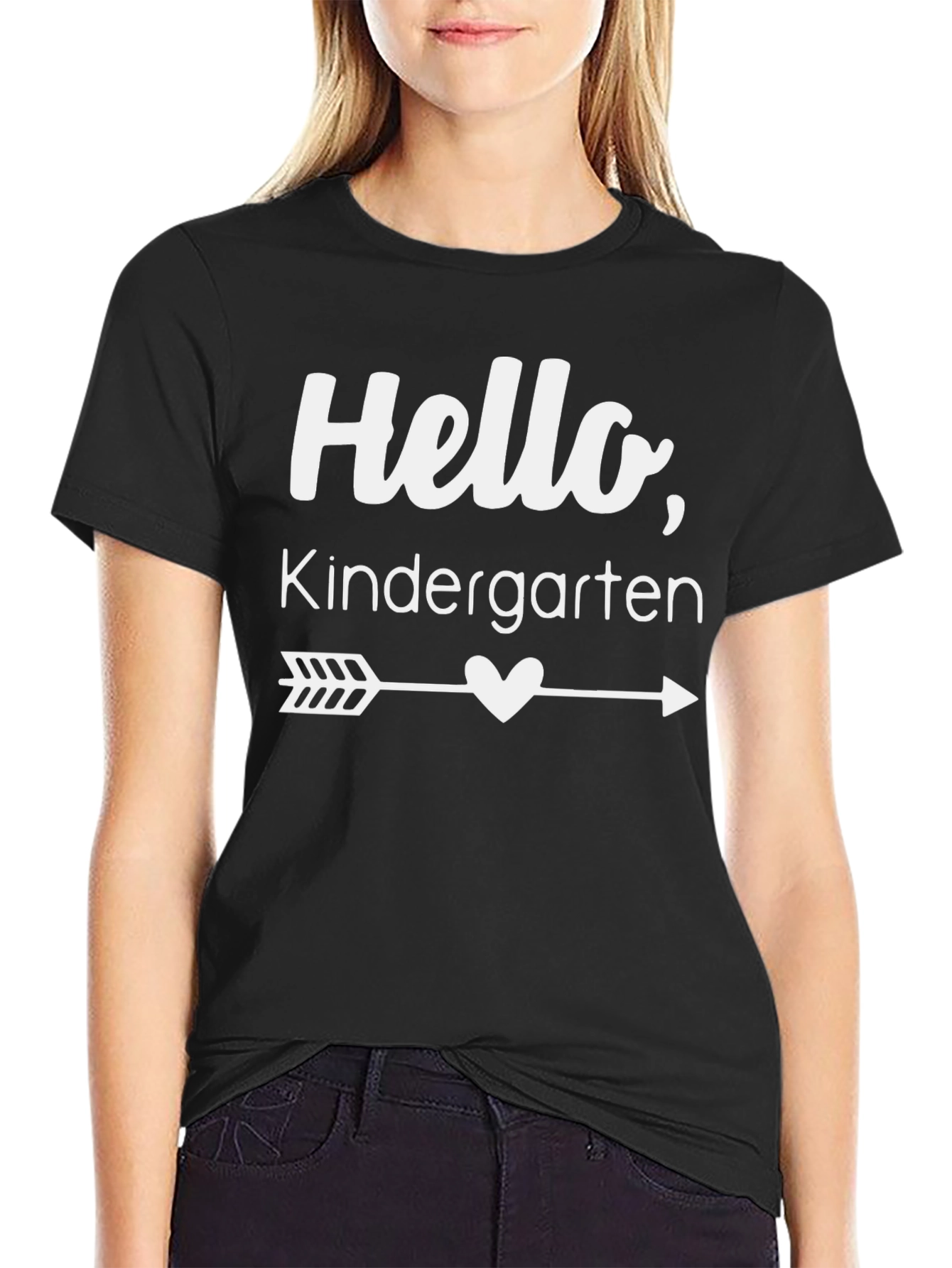 Hello Kindergarten T-Shirt - Back to School Teacher Shirt