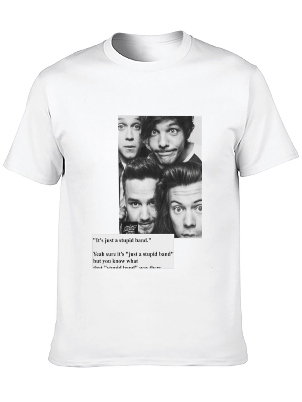 One Direction Graphic Tee Black