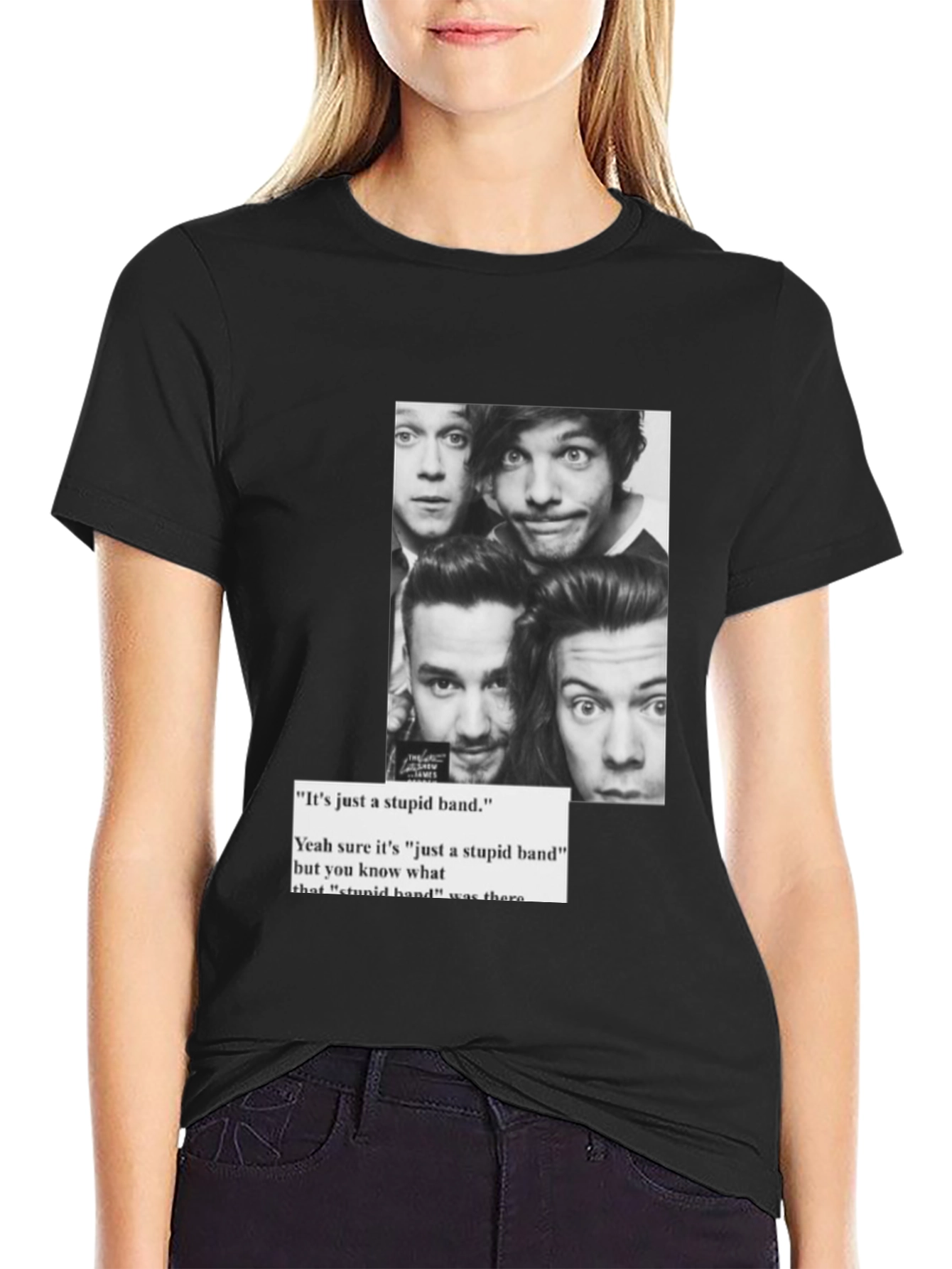 One Direction Graphic Tee Black
