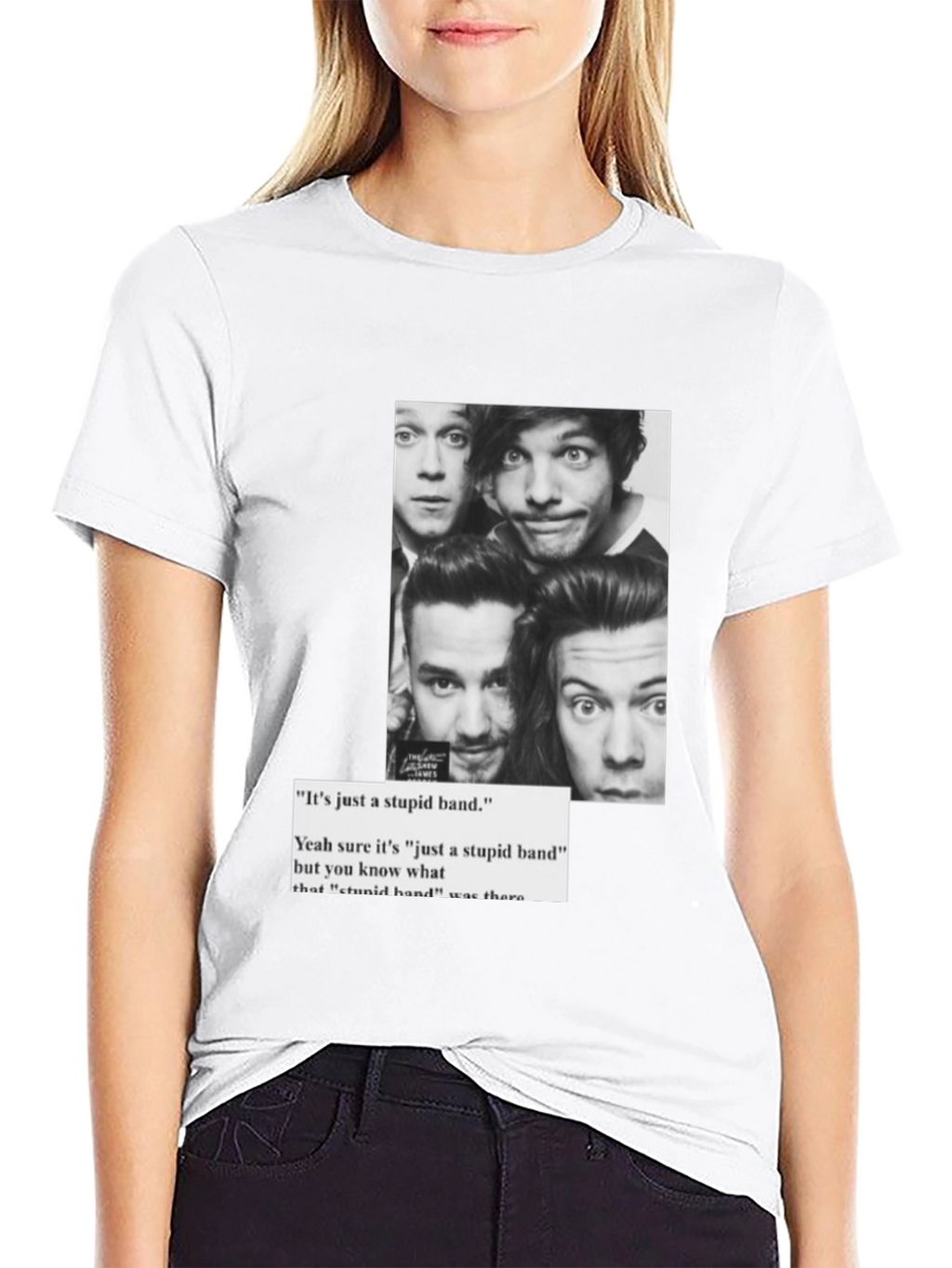 One Direction Graphic Tee Black