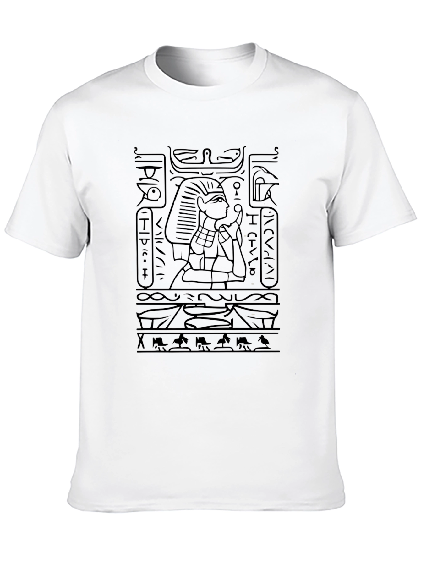 Egyptian Hieroglyph Graphic Tee