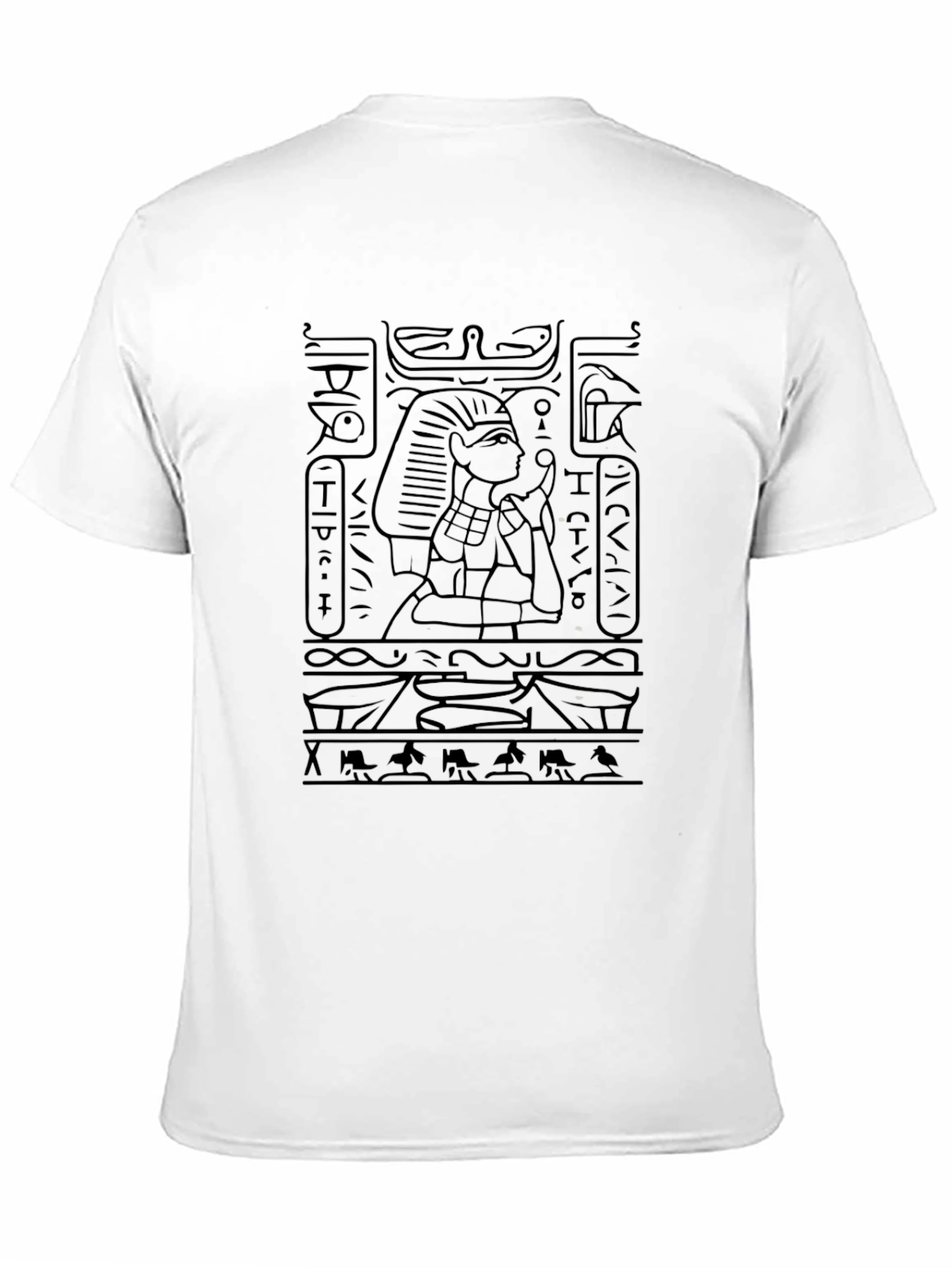 Egyptian Hieroglyph Graphic Tee