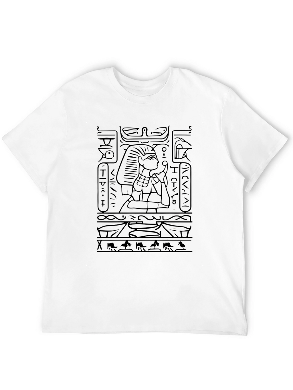 Egyptian Hieroglyph Graphic Tee