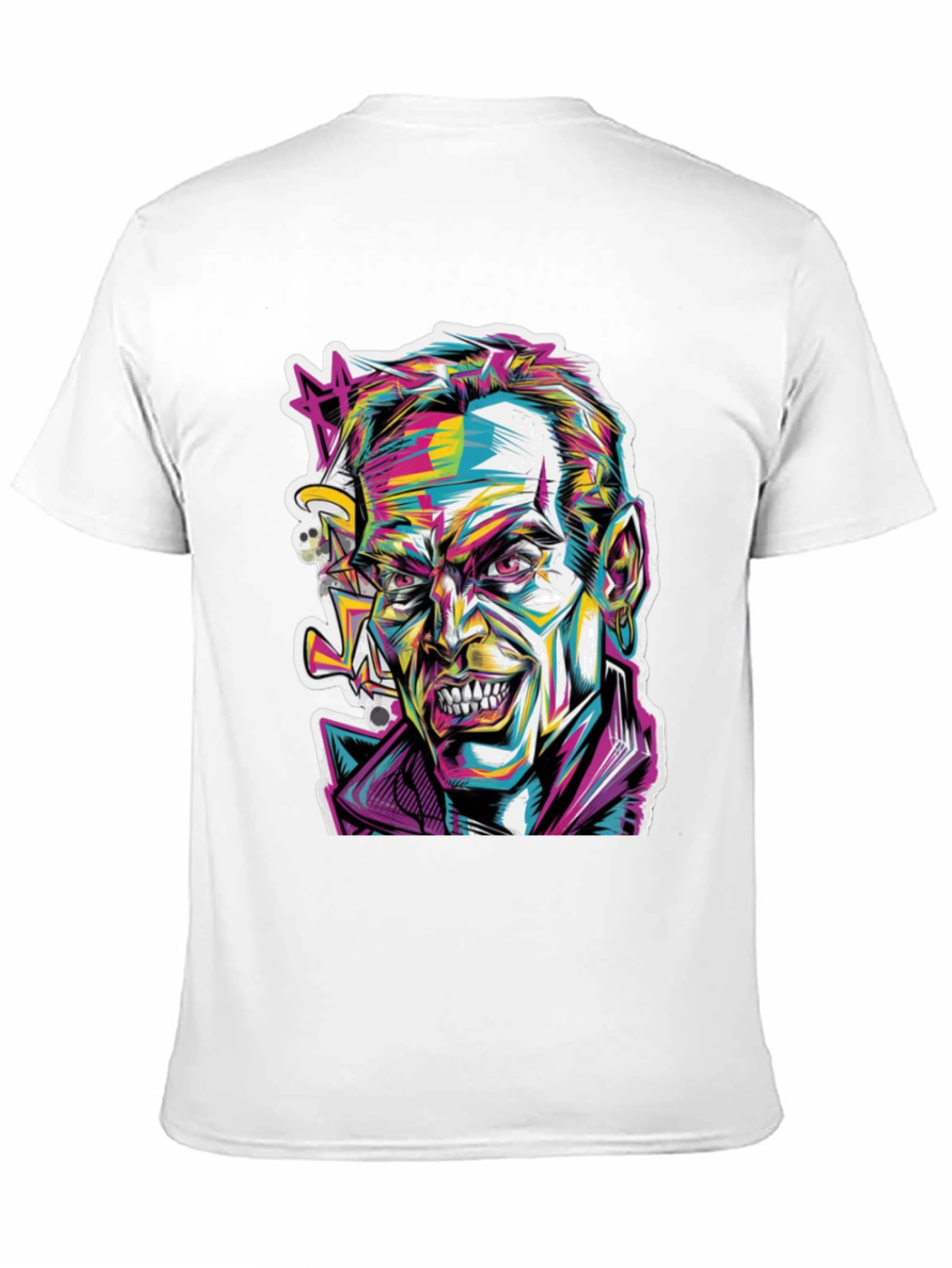 Psychedelic Joker Graphic Tee