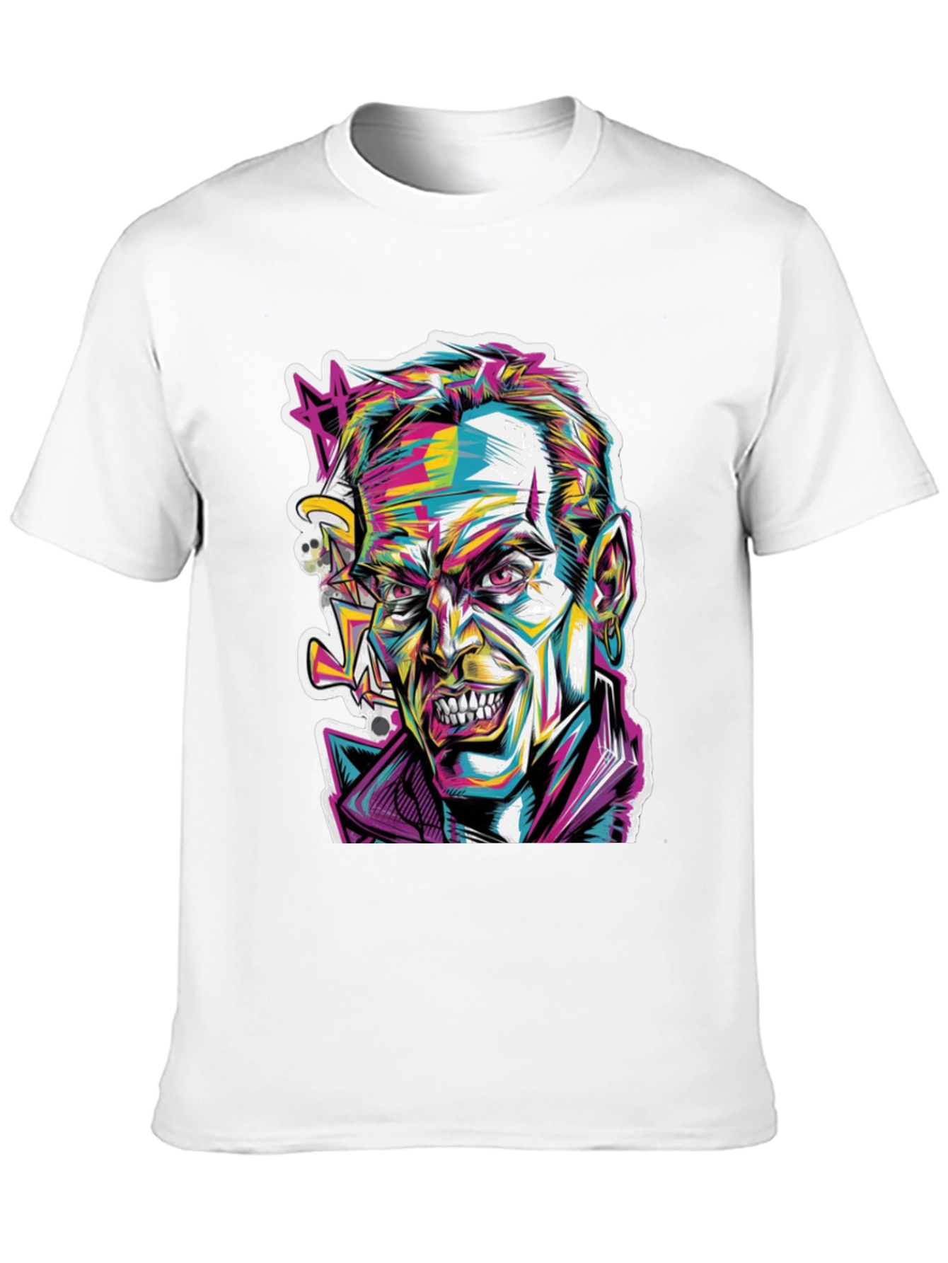 Psychedelic Joker Graphic Tee