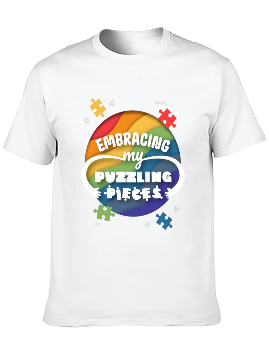 Embracing My Puzzling Pieces T-Shirt