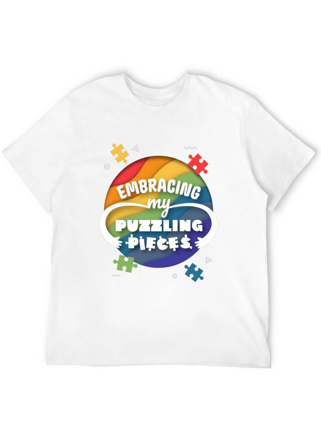 Embracing My Puzzling Pieces T-Shirt
