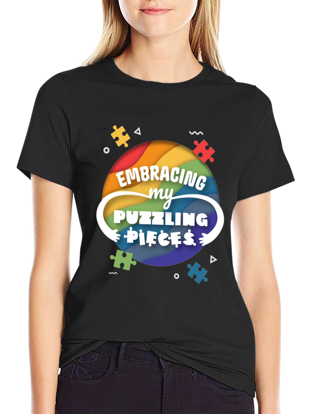 Embracing My Puzzling Pieces T-Shirt
