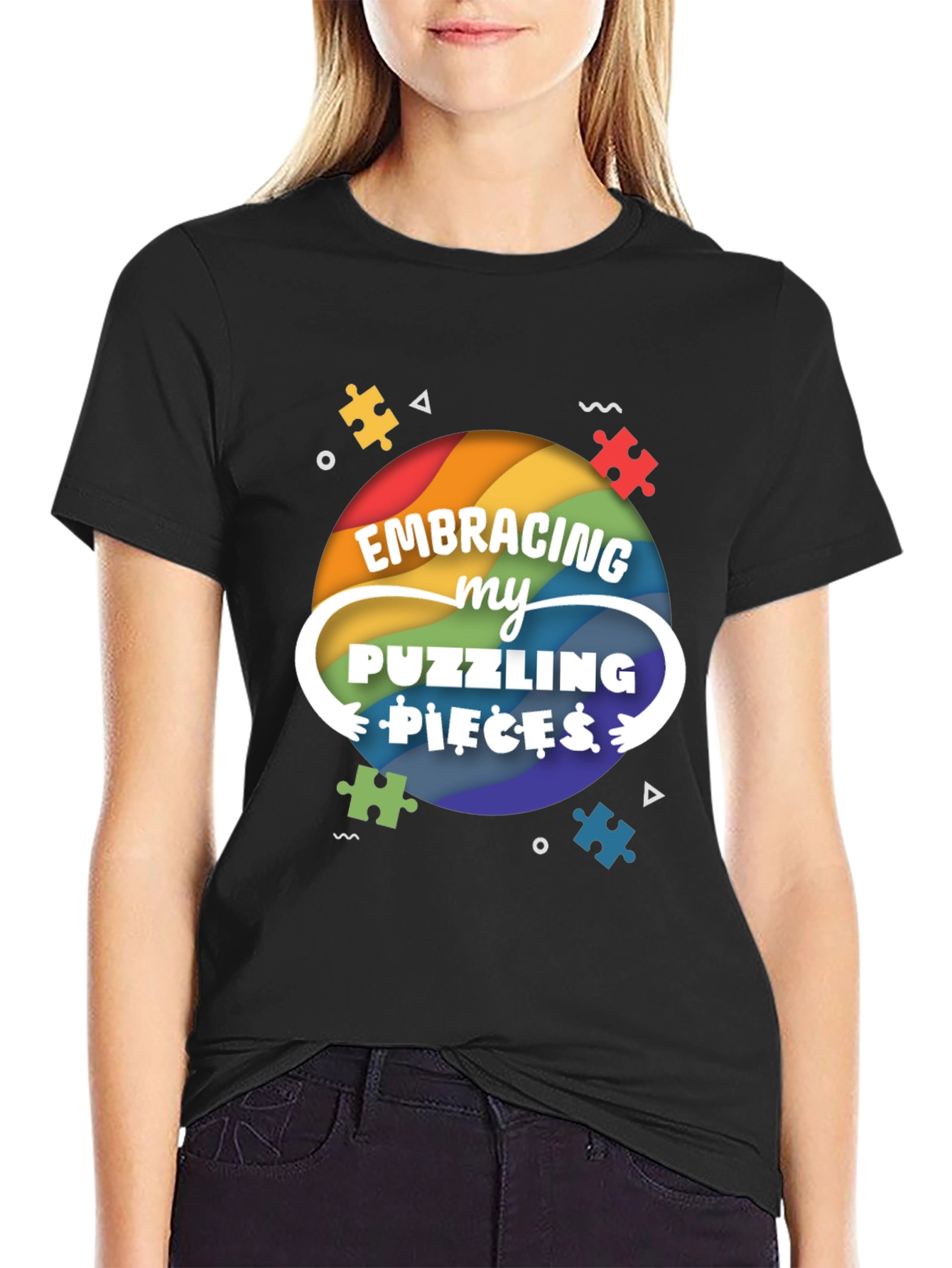 Embracing My Puzzling Pieces T-Shirt