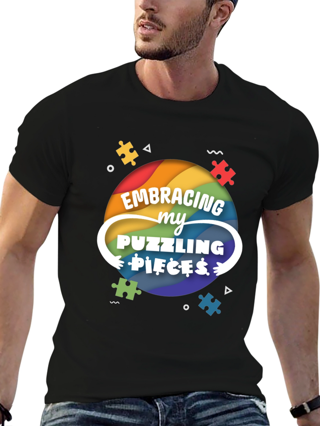 Embracing My Puzzling Pieces T-Shirt