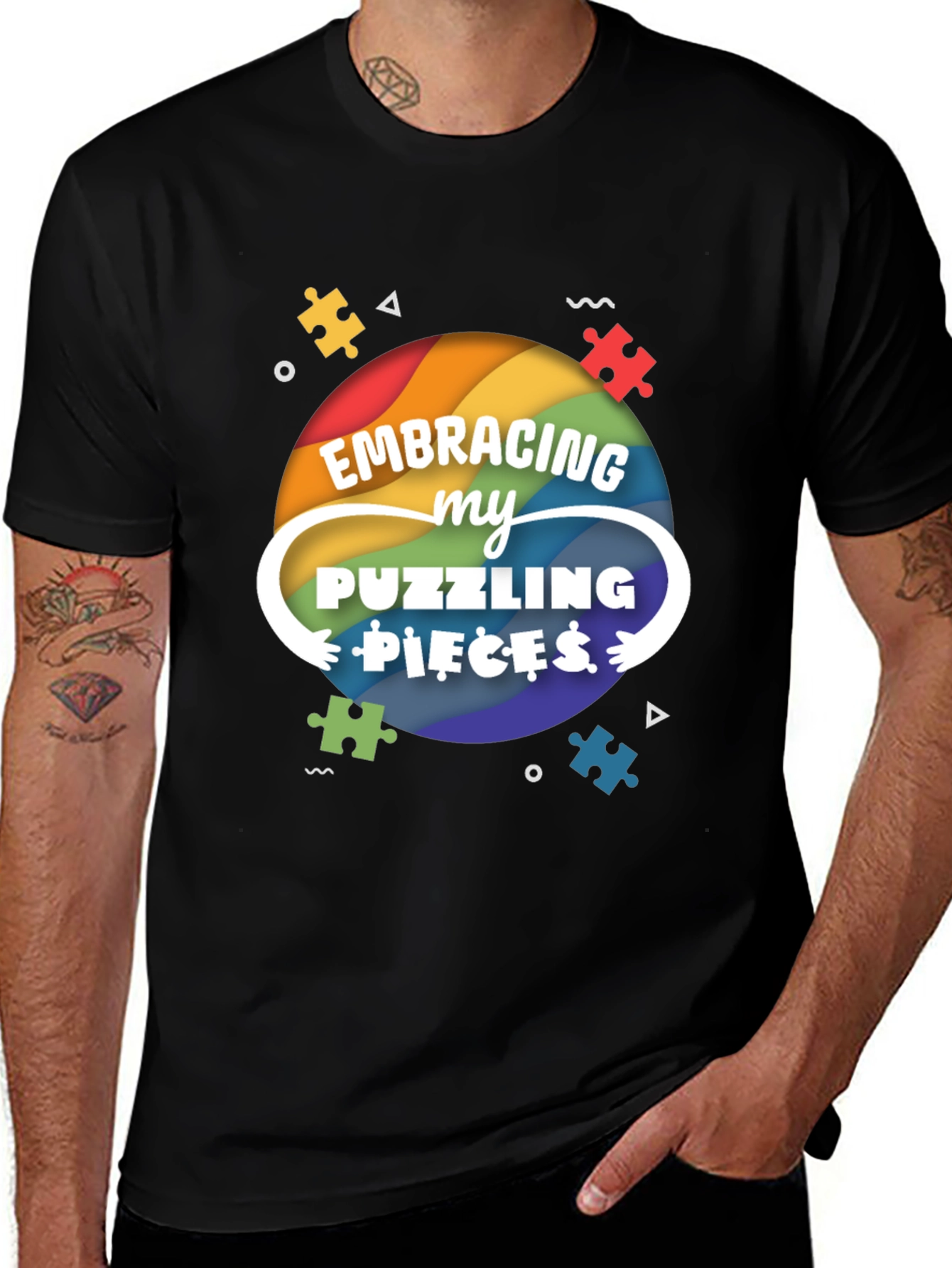 Embracing My Puzzling Pieces T-Shirt