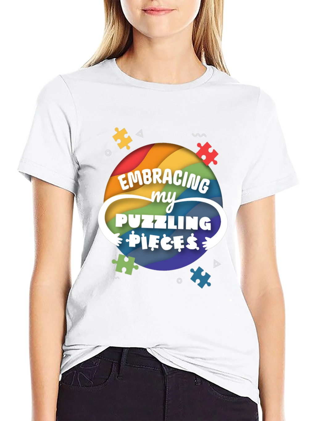Embracing My Puzzling Pieces T-Shirt