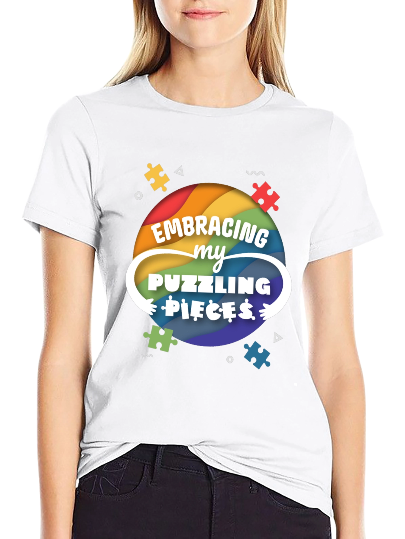 Embracing My Puzzling Pieces T-Shirt