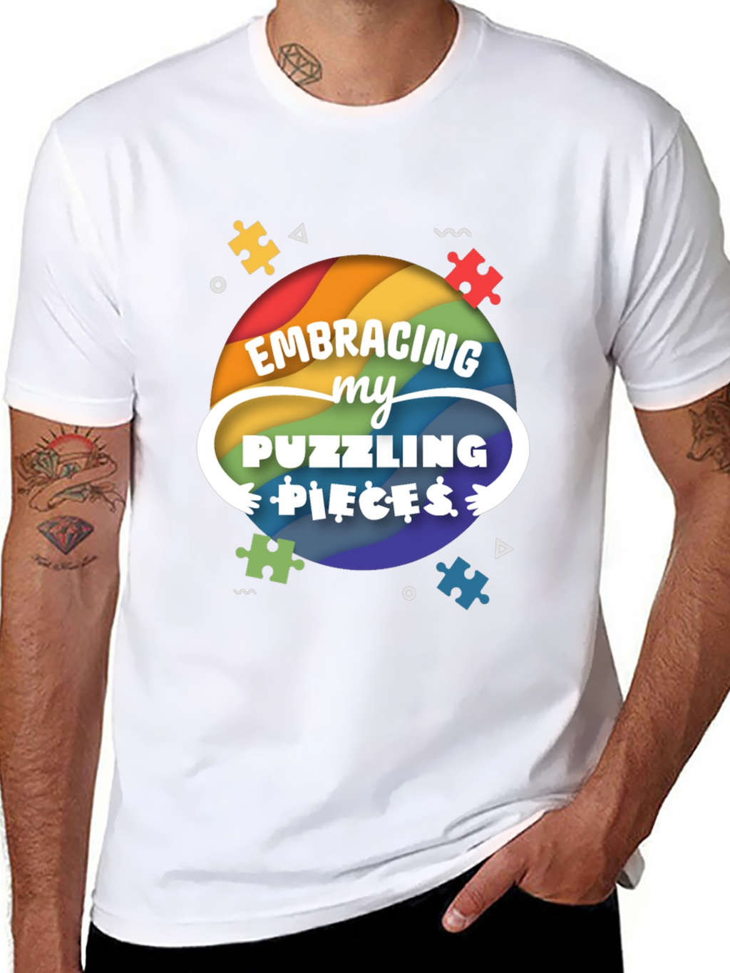 Embracing My Puzzling Pieces T-Shirt