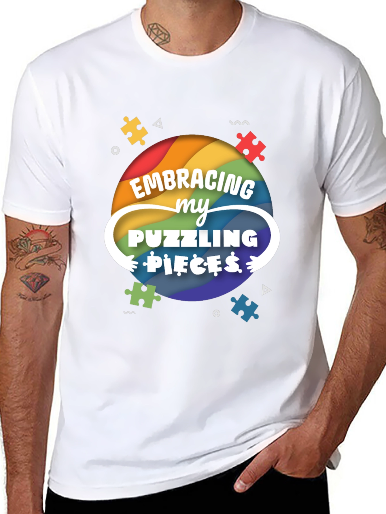 Embracing My Puzzling Pieces T-Shirt