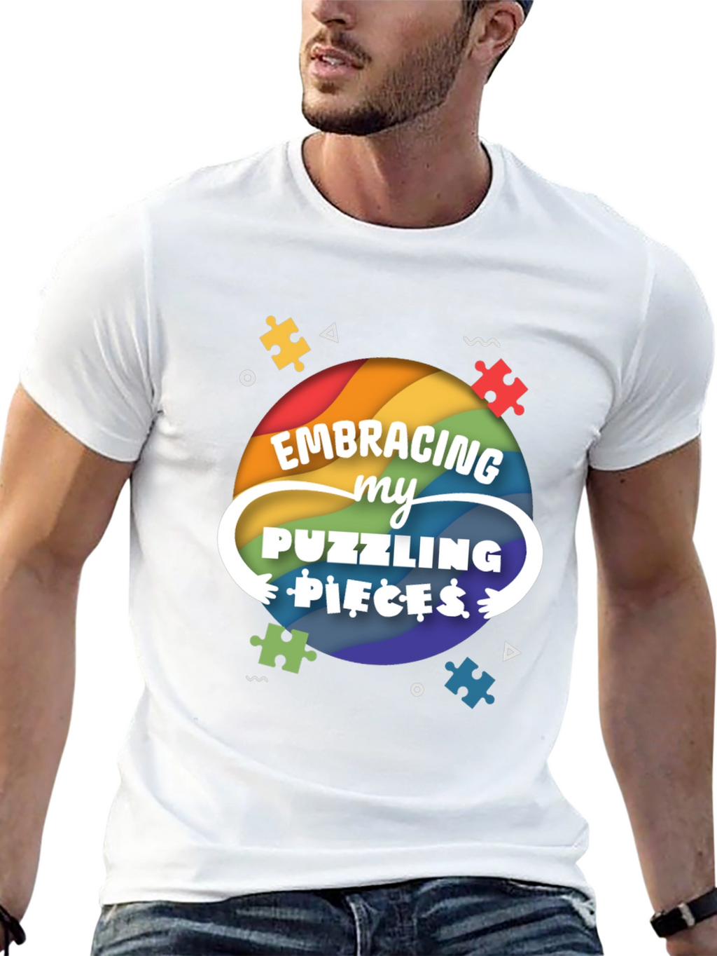 Embracing My Puzzling Pieces T-Shirt
