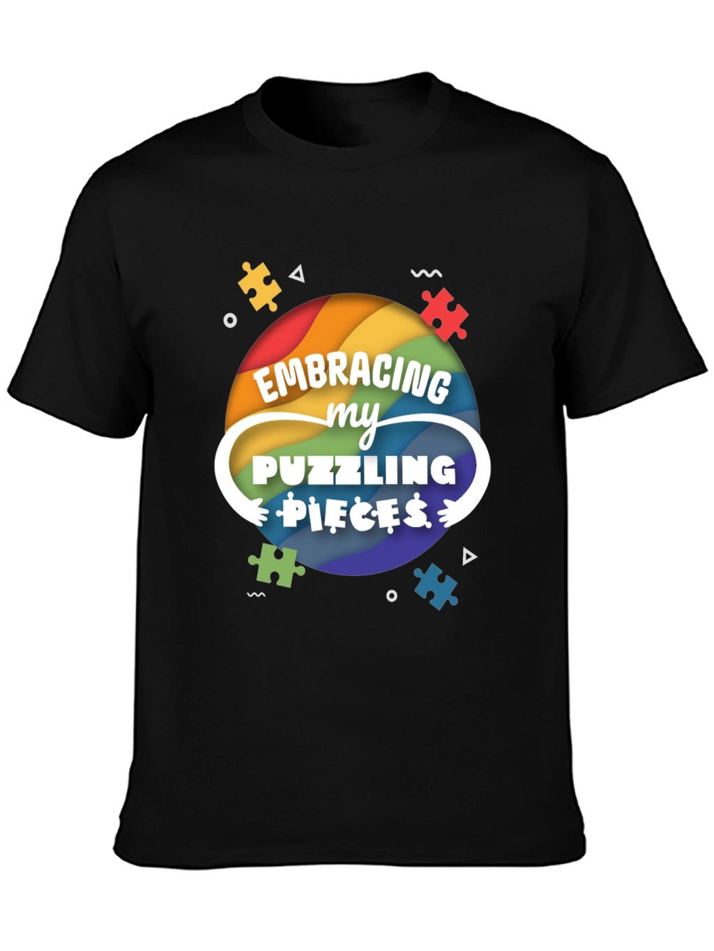 Embracing My Puzzling Pieces T-Shirt